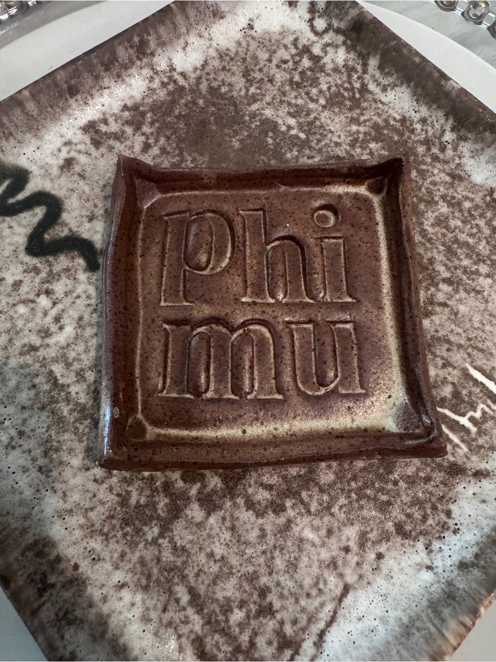 Pottery Phimu trinket tray
